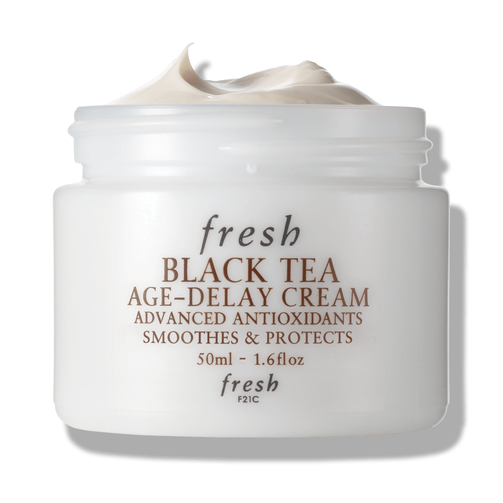 Fresh Black Tea Age Delay Cream for Face and Eyes Area Fresh